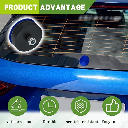 Miniatura 7 de Tapón para limpiaparabrisas trasero, juego de tapa de limpiaparabrisas trasero, tapa para limpiaparabrisas trasero, tapa de ojal para