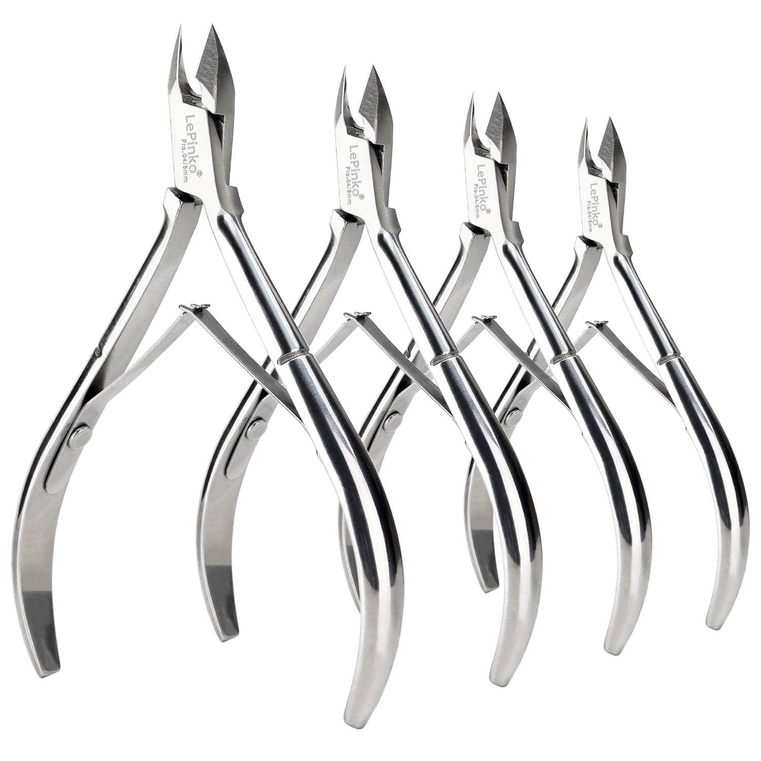 LePinko Cuticle Trimmer Kit - 4 Nipper Set -11 LePinko Cuticle Trimmer Kit - 4 Nipper Set -11