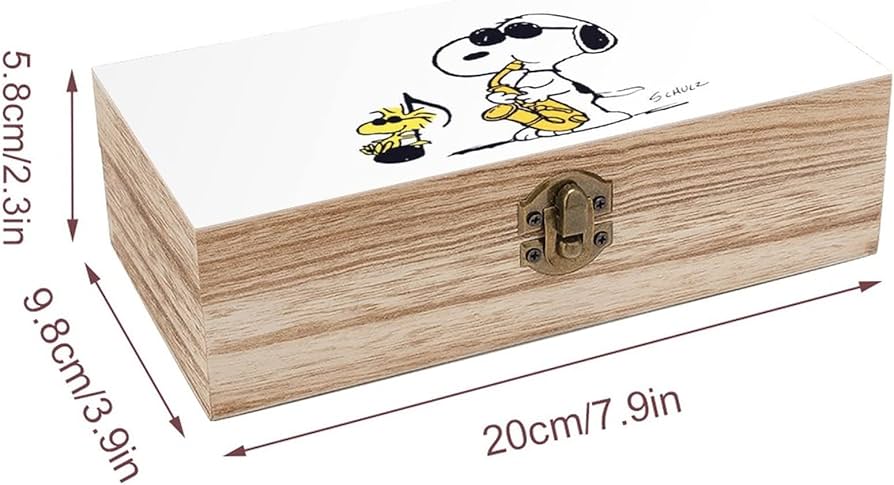 Amazon.co.jp: アクセサリー収納ケース スヌーピー 木製 収納ボックス