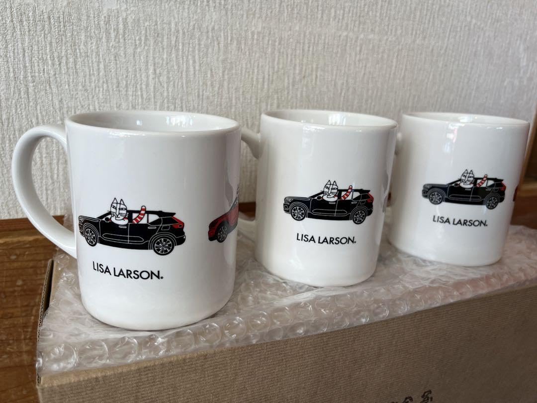 Amazon.co.jp: ノーブランド品ボルボVOLVOリサラーソンマグカップ