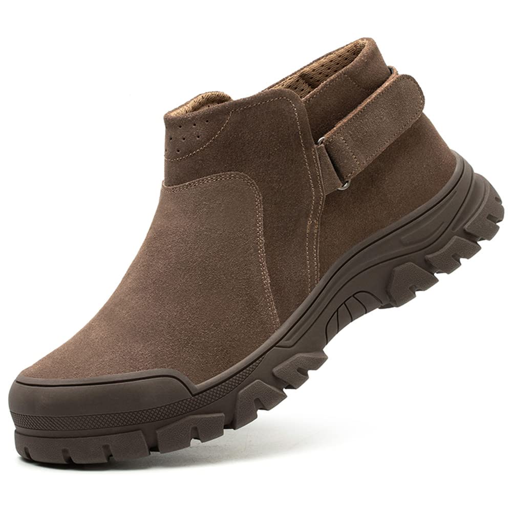 Safety Boots Men Anti-Smashing Anti-Puncture Steel Toe Work Safety Shoes Casual Security Boots Indestructible Comfortable Working Shoes