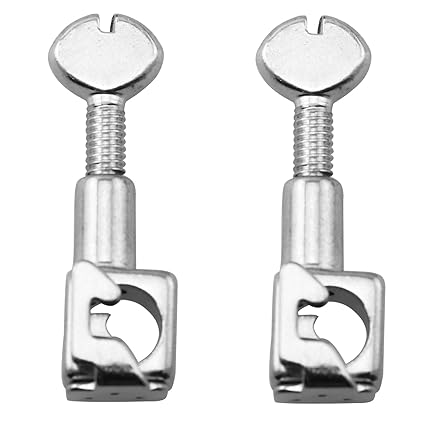 FMHXG 2pcs Metal Needle Clamp w/Screw #TA11034000 for Singer 2250 2259 2263 3323 4411 5511 5532, Sewing Machine Needle Clip