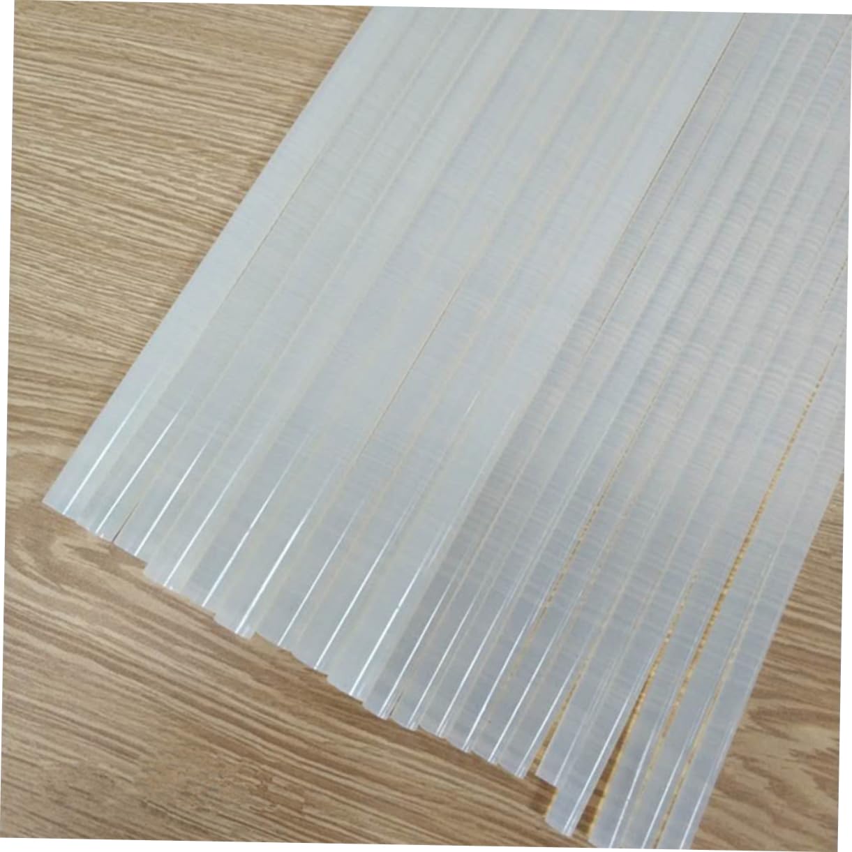 jojofuny 100 Piezas Barras de Pegamento Termofusible Transparentes para Manualidades Diy para Casa Oficina y Escuela