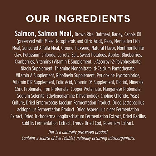 Instinct Be Natural Real Salmon & Brown Rice Recipe Natural Dry Dog Food, 24 Lb. Bag #TOP5