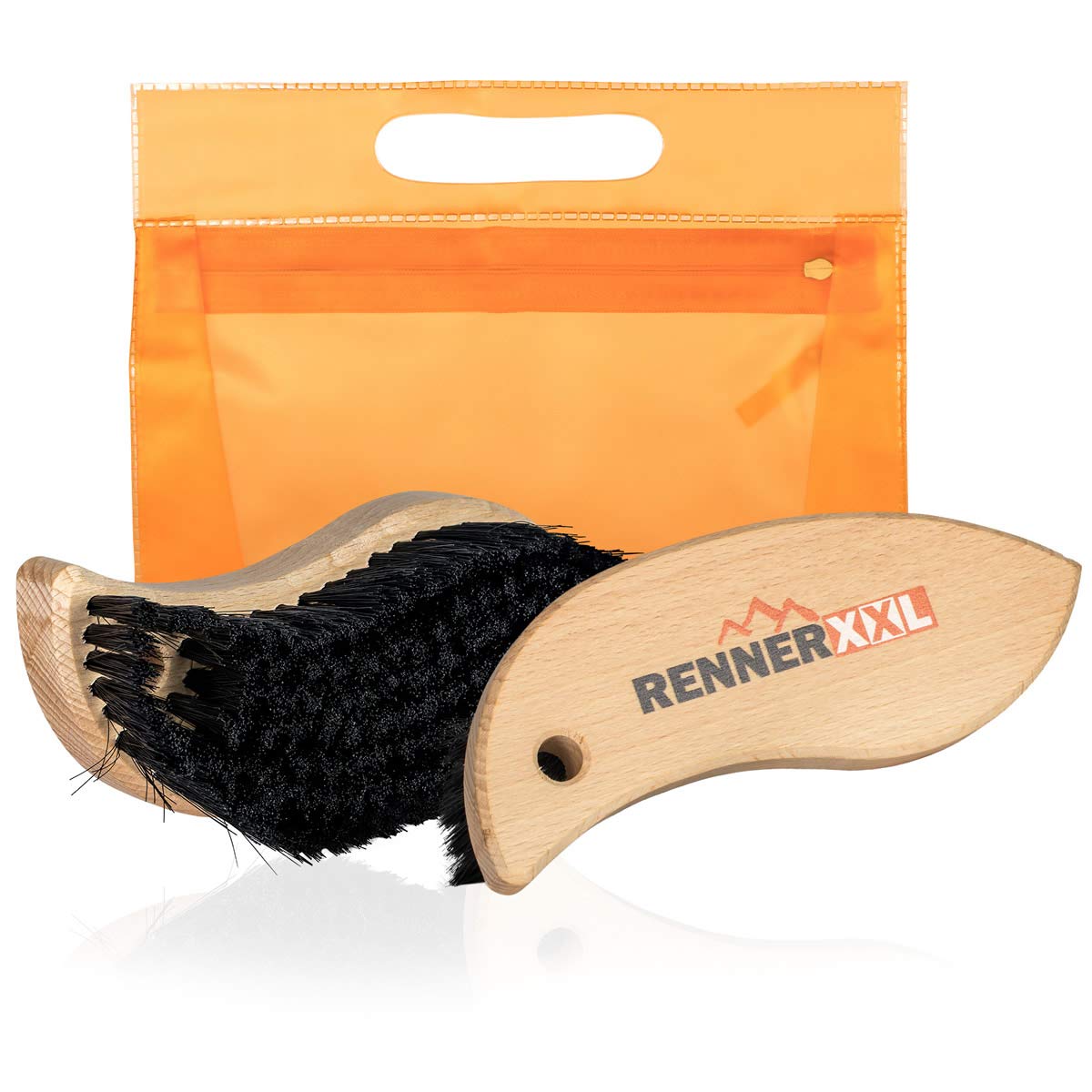 Ipetboom Schuhbürste Aus Massivholz - Schweineborsten Für Wildleder & Textilien