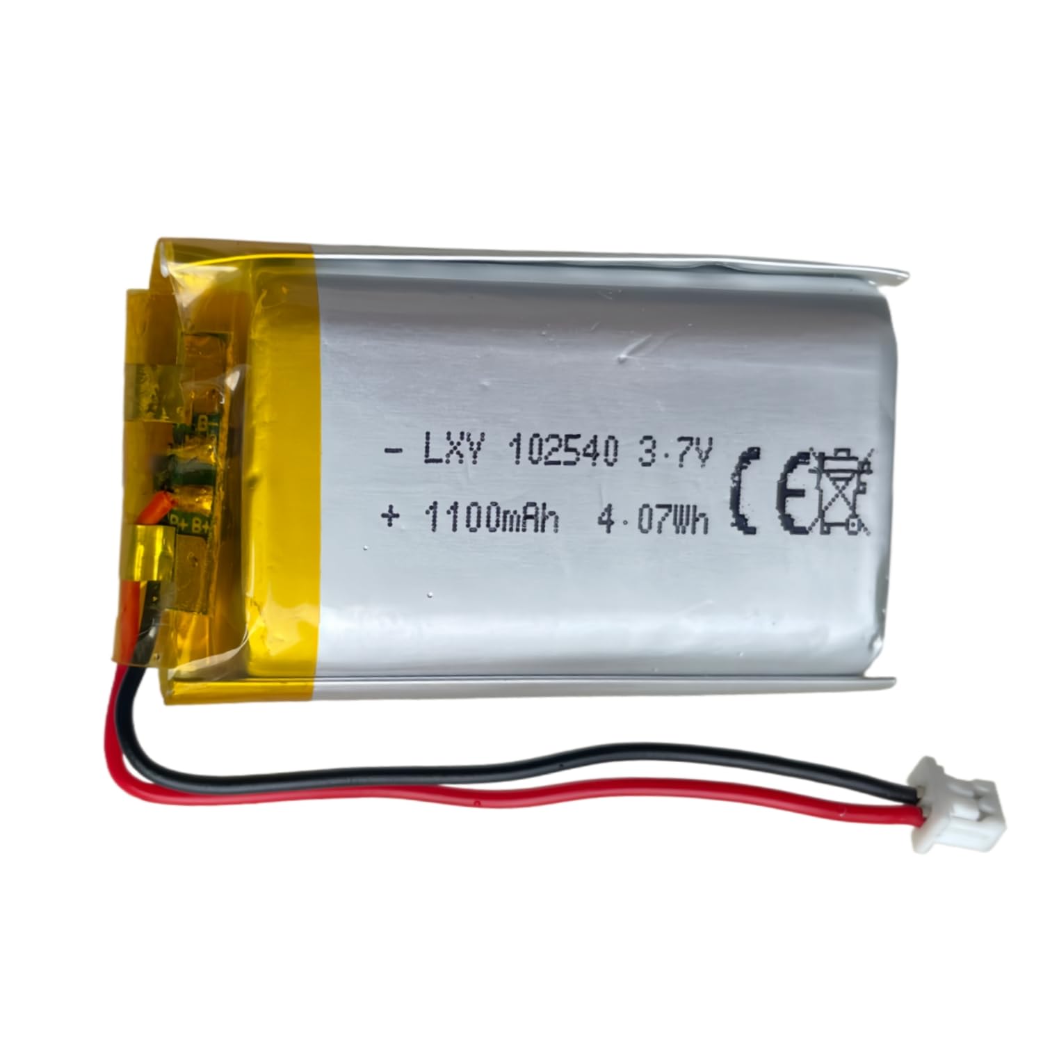 Amazon | 1 個セット DC 3.7V 1100mAh 102540 充電式ポリマーリチウム