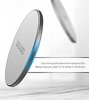 Vista 4 de ENCASED Stick-on iPhone Holder, Compatible with MagSafe Mount (Ultra Slim 0.15") Secure Magnetic Mounting Disk for Wall, Car Dash, Home Gym, Kitchen