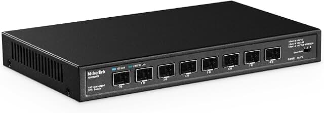 MokerLink 8-Port 10Gbps SFP+ Switch