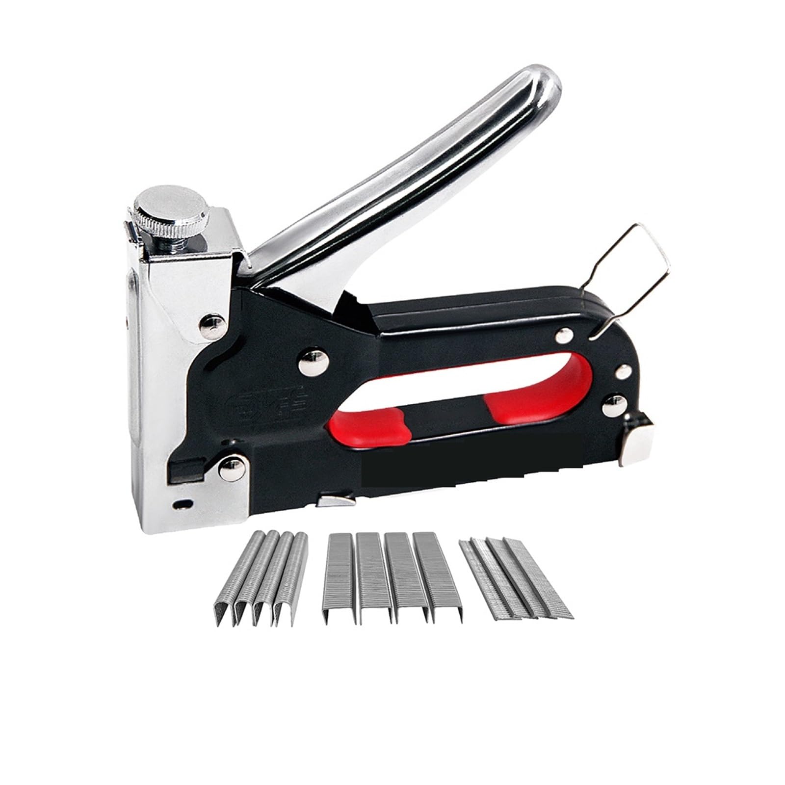 Grapadora, Pistola de Clavos 3 en 1, Grapadora de construcción de Muebles DIY, Pistola Grapadora de tapicería con 600 Grapas, Herramienta de carpintería for decoración del hogar(1)