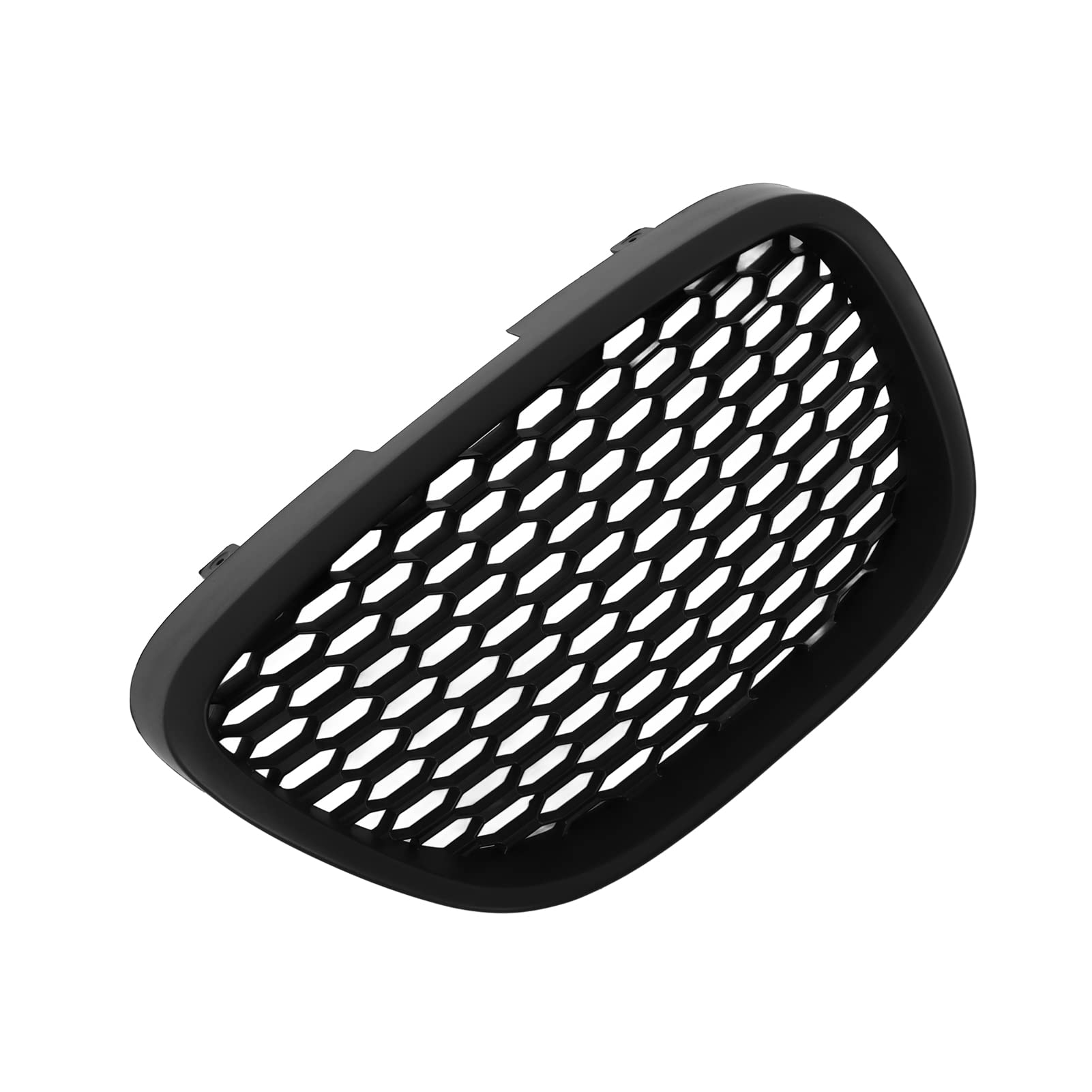 Parrilla delantera de panal negra mate 1133007, repuesto para Seat Altea Toledo, material ABS premium con revestimiento, instalación directa con perno, ajuste perfecto para MK2 1
