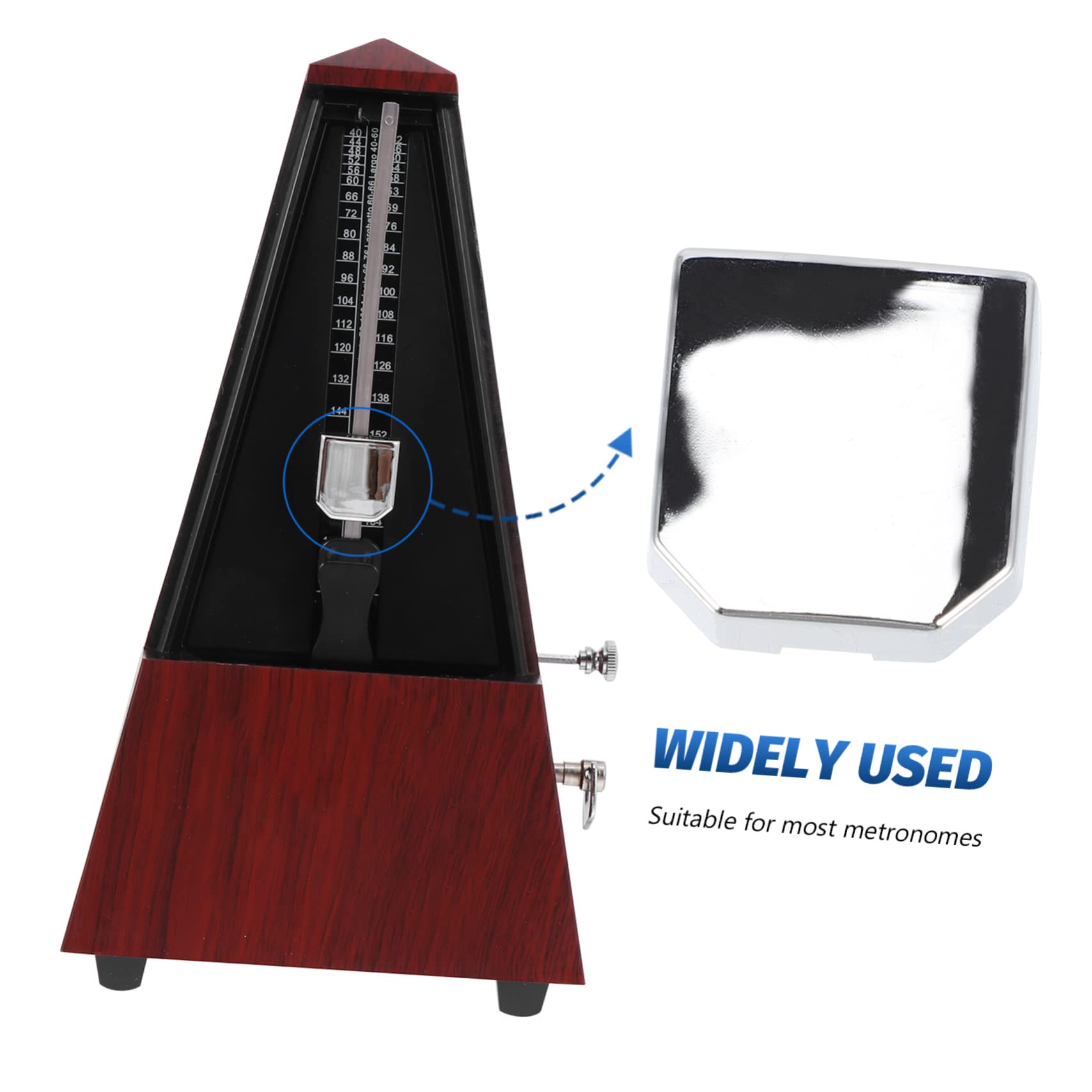 VICASKY 4piezas Piano Metronome Slider Accesorio Deslizante Para Instrumentos Musicales Fácil Instalación y Duradero Para Piano y Violín