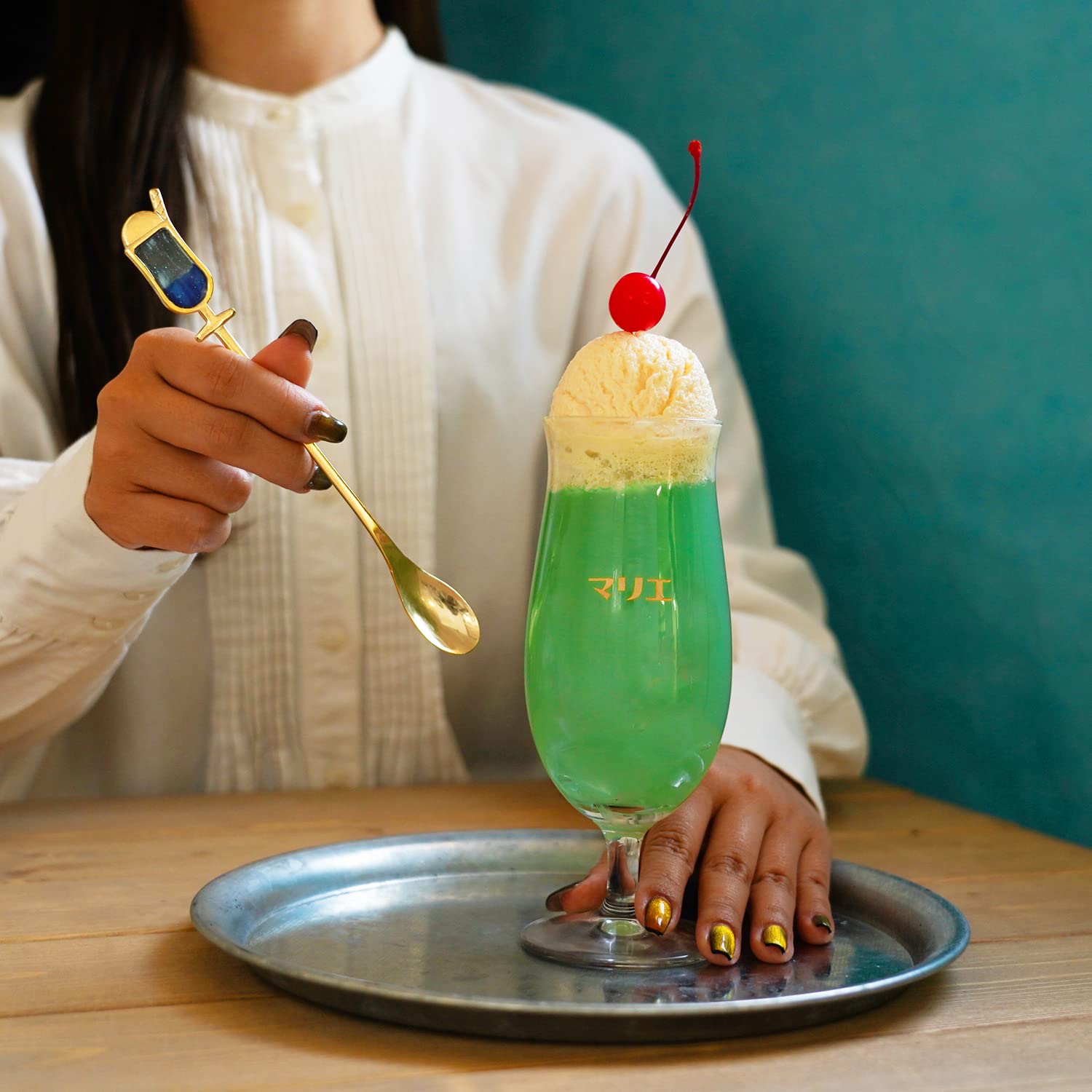 Amazon | きざむ 名入れ クリームソーダセット ギフト 贈り物