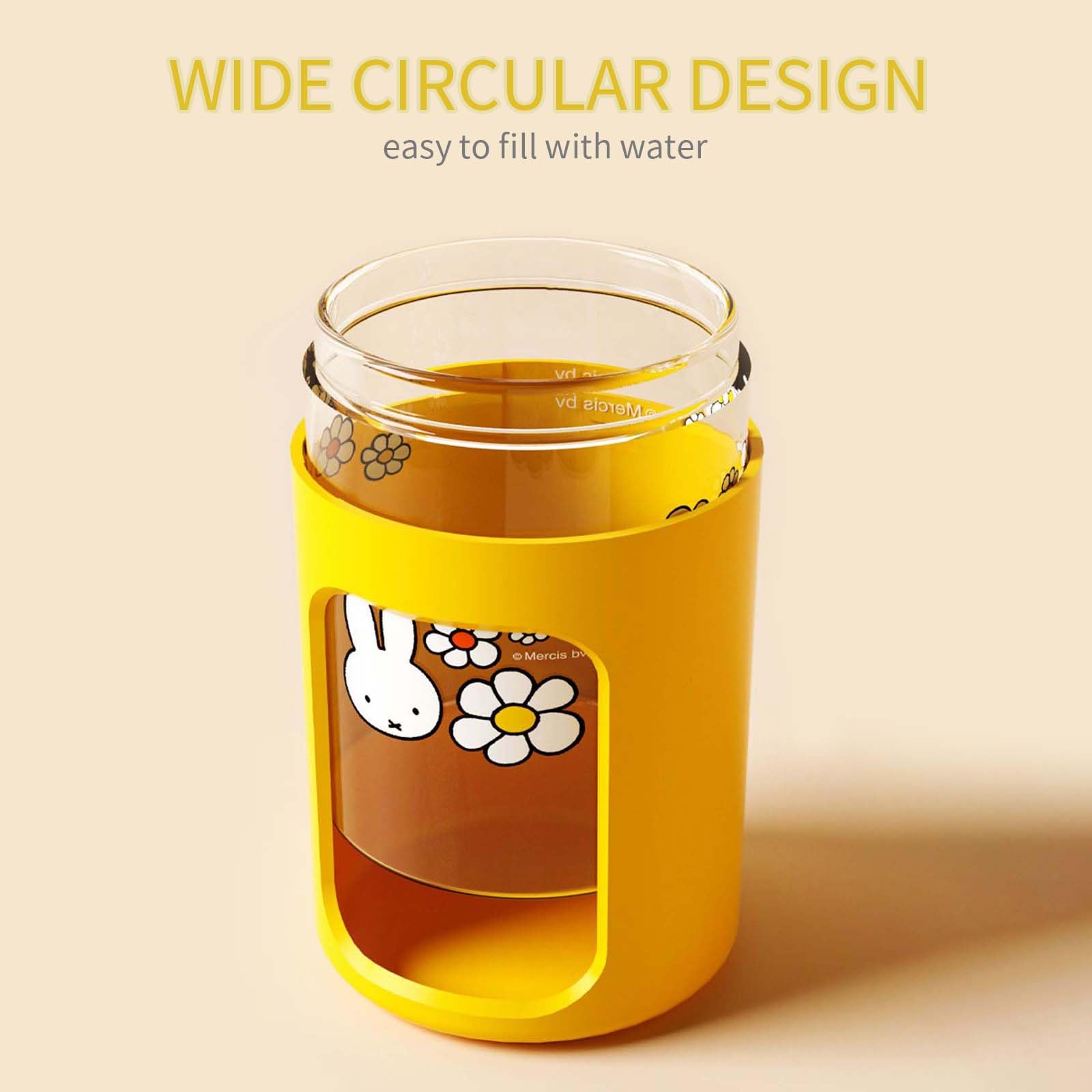 Mipow Miffy BTA700M Umidificatore a nebbia fredda per camera da letto con luce notturna, 450 ml, doppio spray per vivaio, ufficio, piante da interno (giallo)