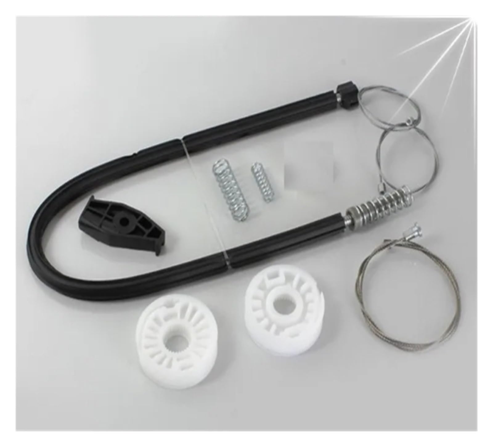 SAMWDK Glass Lifter Window Regulator Repair KIT for VW NEW for Beetle for Cabrio for Convertible Rear Right 2003-2010 Car Window Regulator