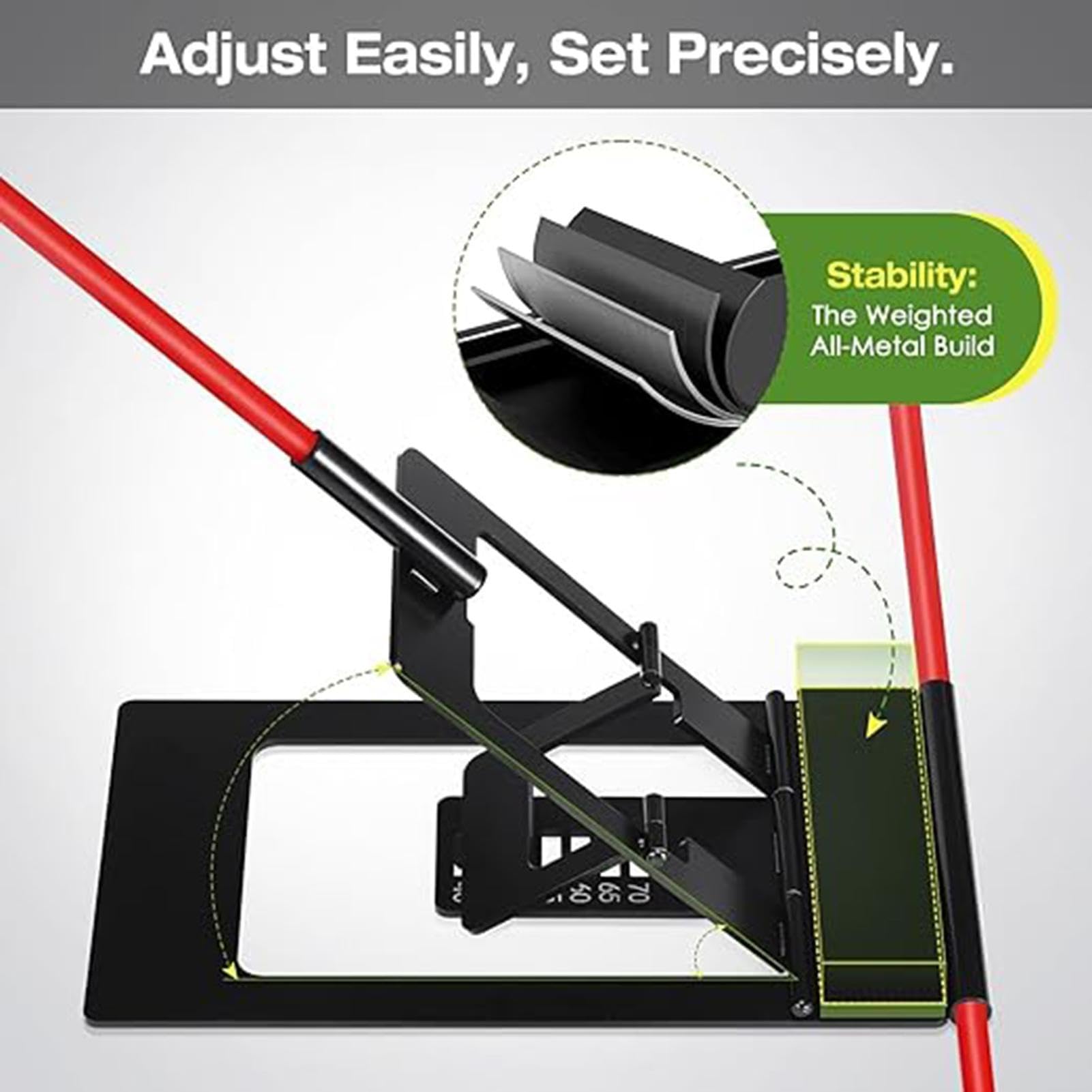 Weighted Anti-Slip Training Base: Engineered with a Weighted Non-Slip b