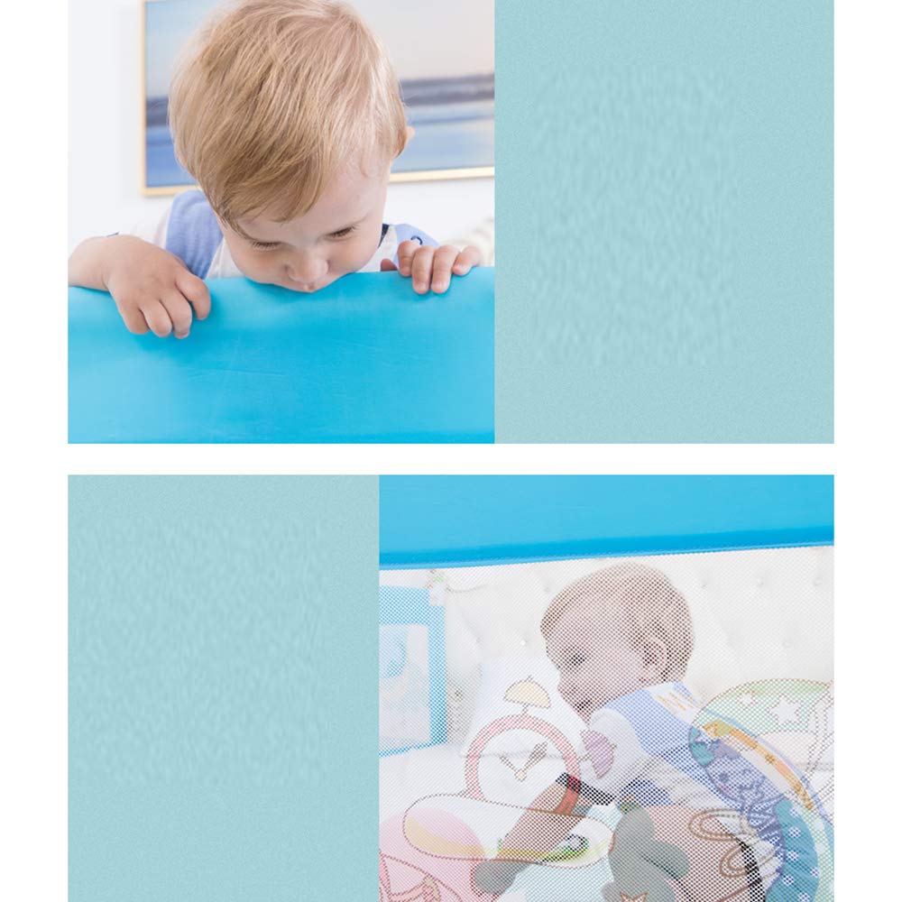Barandilla de Seguridad para Cama de bebé, Barra de protección Vertical extralarga y Alta para niños pequeños, Lavable, para niños pequeños, Gris, 120 cm x 62 cm.