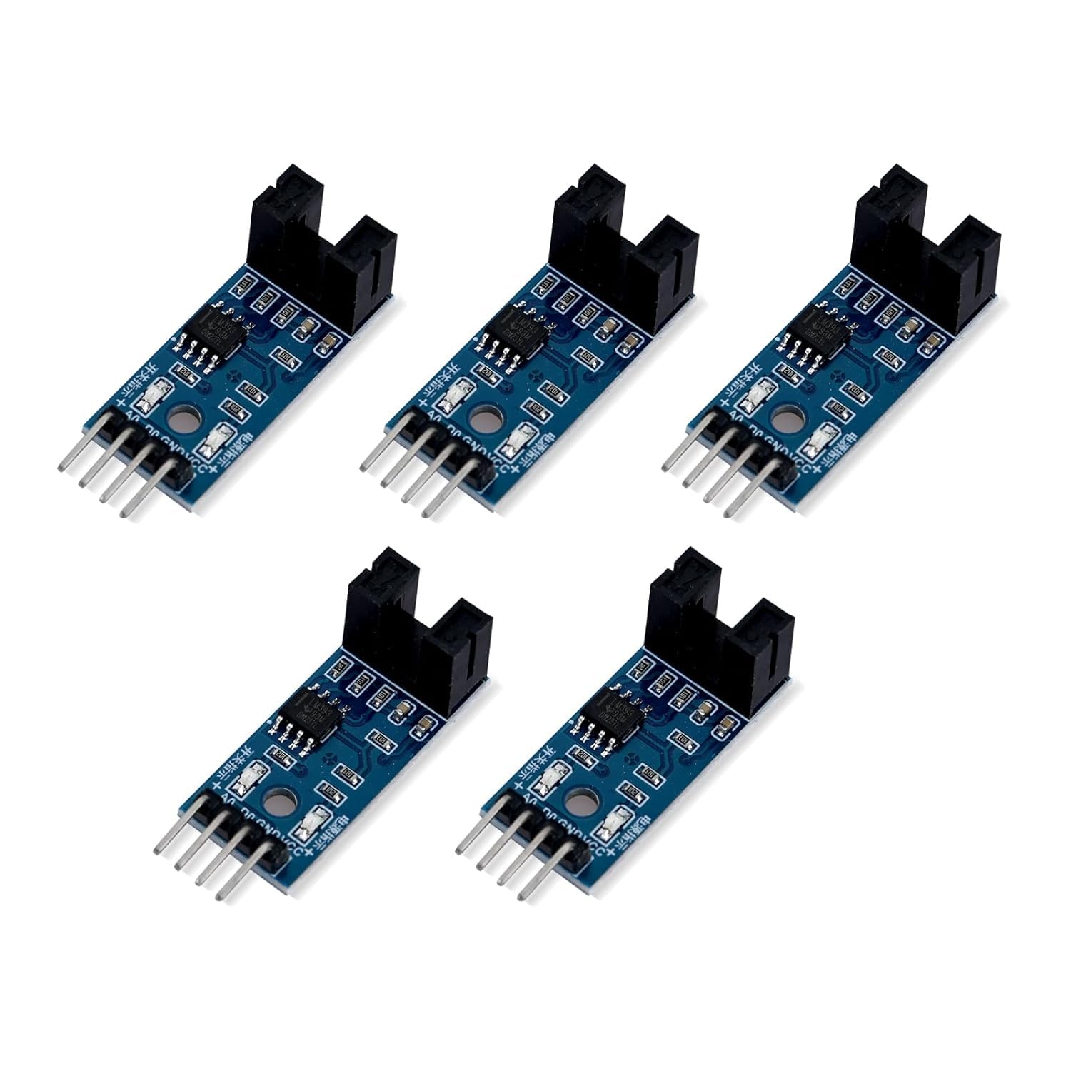 Speed Sensor LM393 Optical Coupling Module Pack of 5 for UNO Speed Sensor LM393 Optical Coupling Module Pack of 5 for UNO
