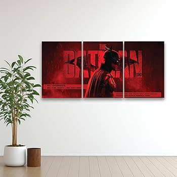 zenithink Batmans Wall Poster Pack Of 3-A4 Size, 300 GSM Included zenithink Batmans Wall Poster Pack Of 3-A4 Size, 300 GSM Included