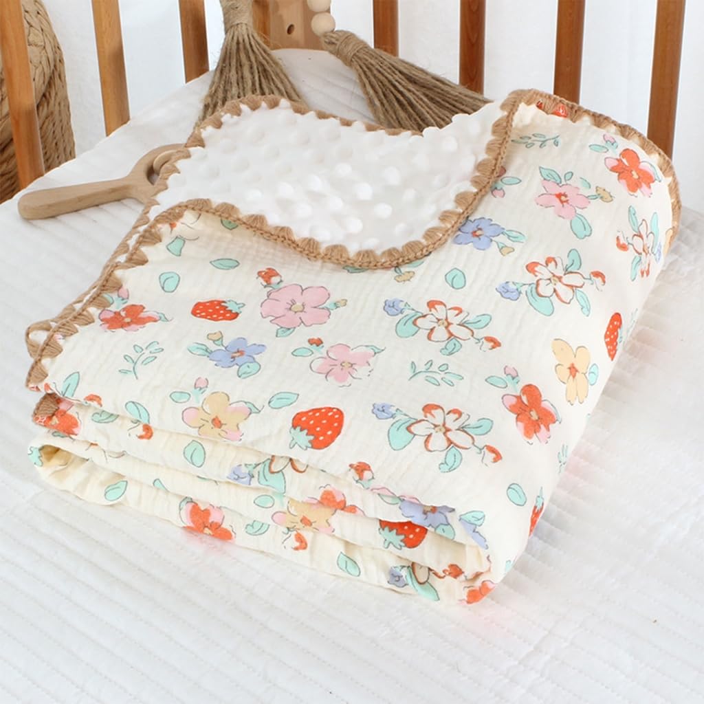 Baby Swaddles - Coperta per neonati, per bambini e bambine, non fluorescente, copertura per passeggino, culla