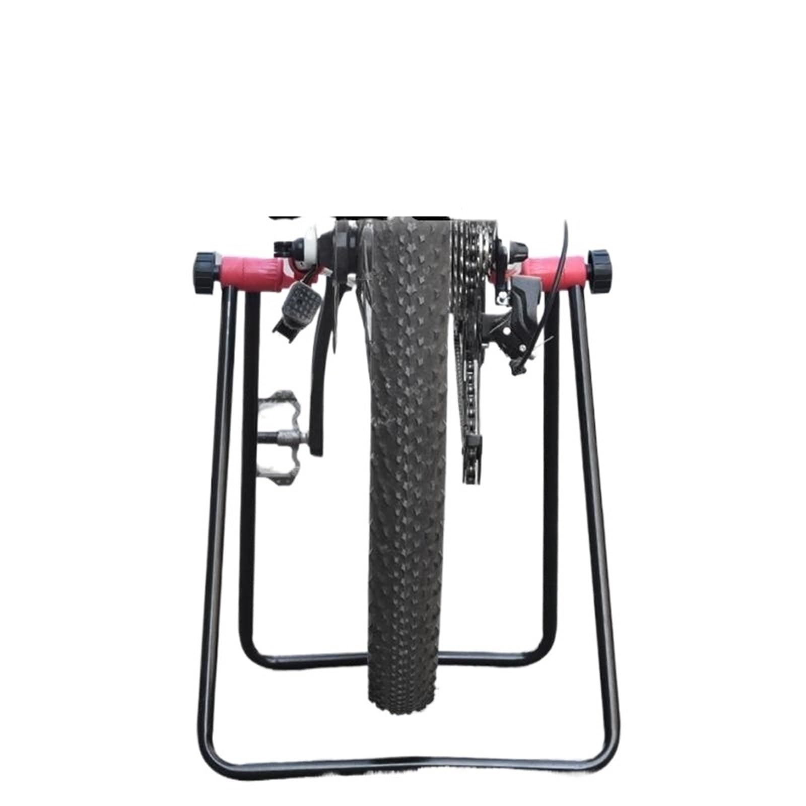 Pied Atelier Velo Support de stationnement triangulaire Vertical for vélo, 1 pièce, cadre de réparation de vélo de route, support pliant, équipement de cyclisme