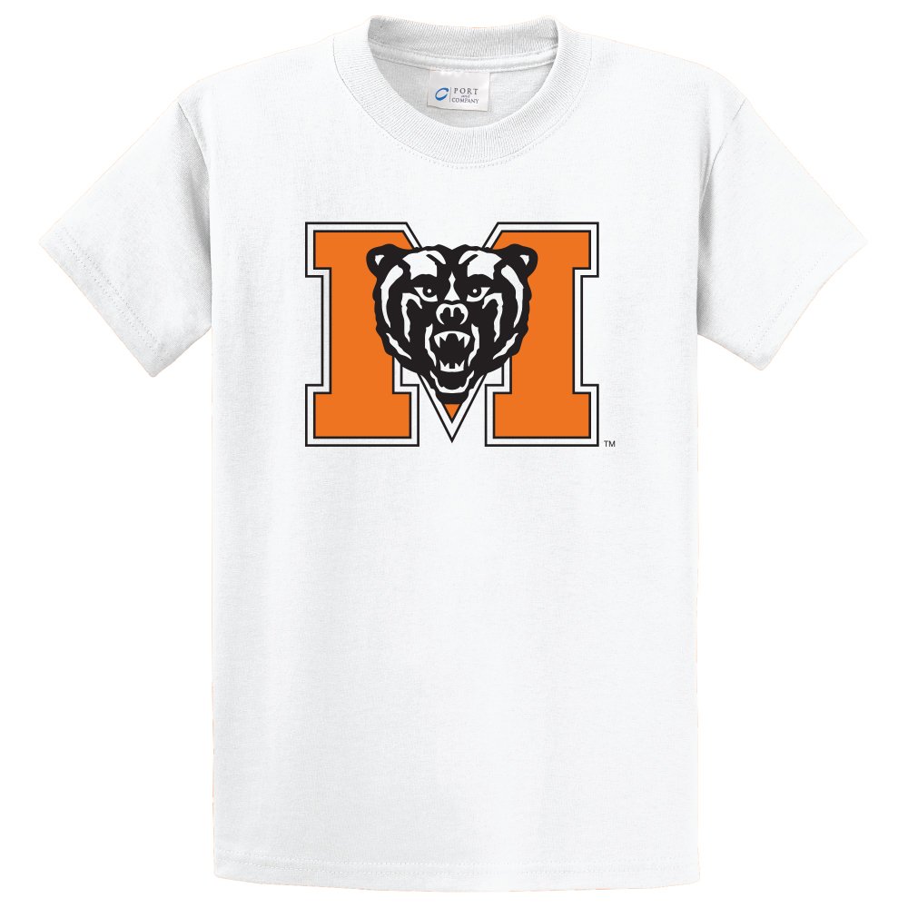 Campus Merchandise NCAA Oakland Golden Grizzlies Short Sleeve Tee, Small, White — view 18