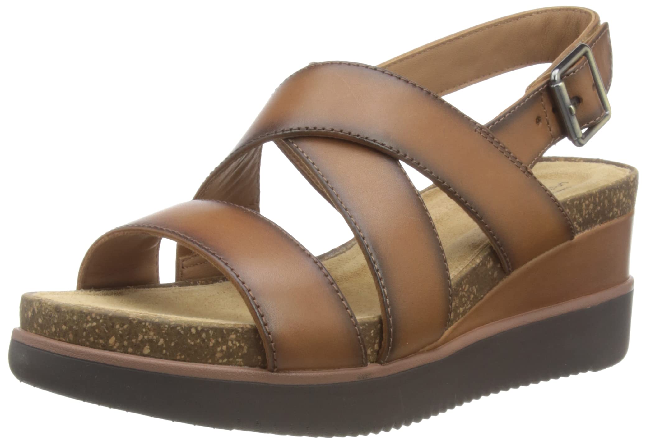 ClarksLizby Cross womens Wedge Sandal