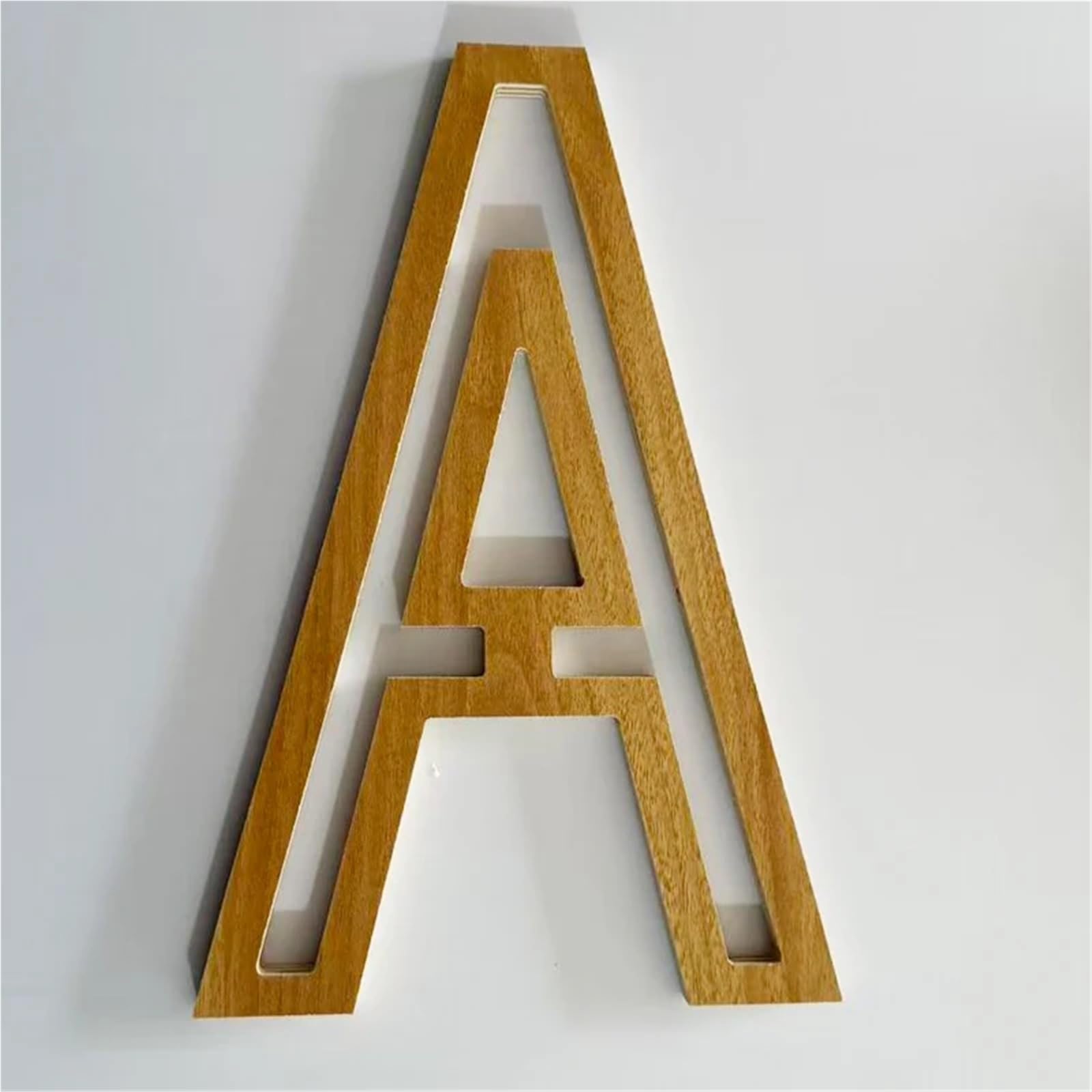 Letras de madera Letras de madera natural decoración del hogar boda rústica Navidad