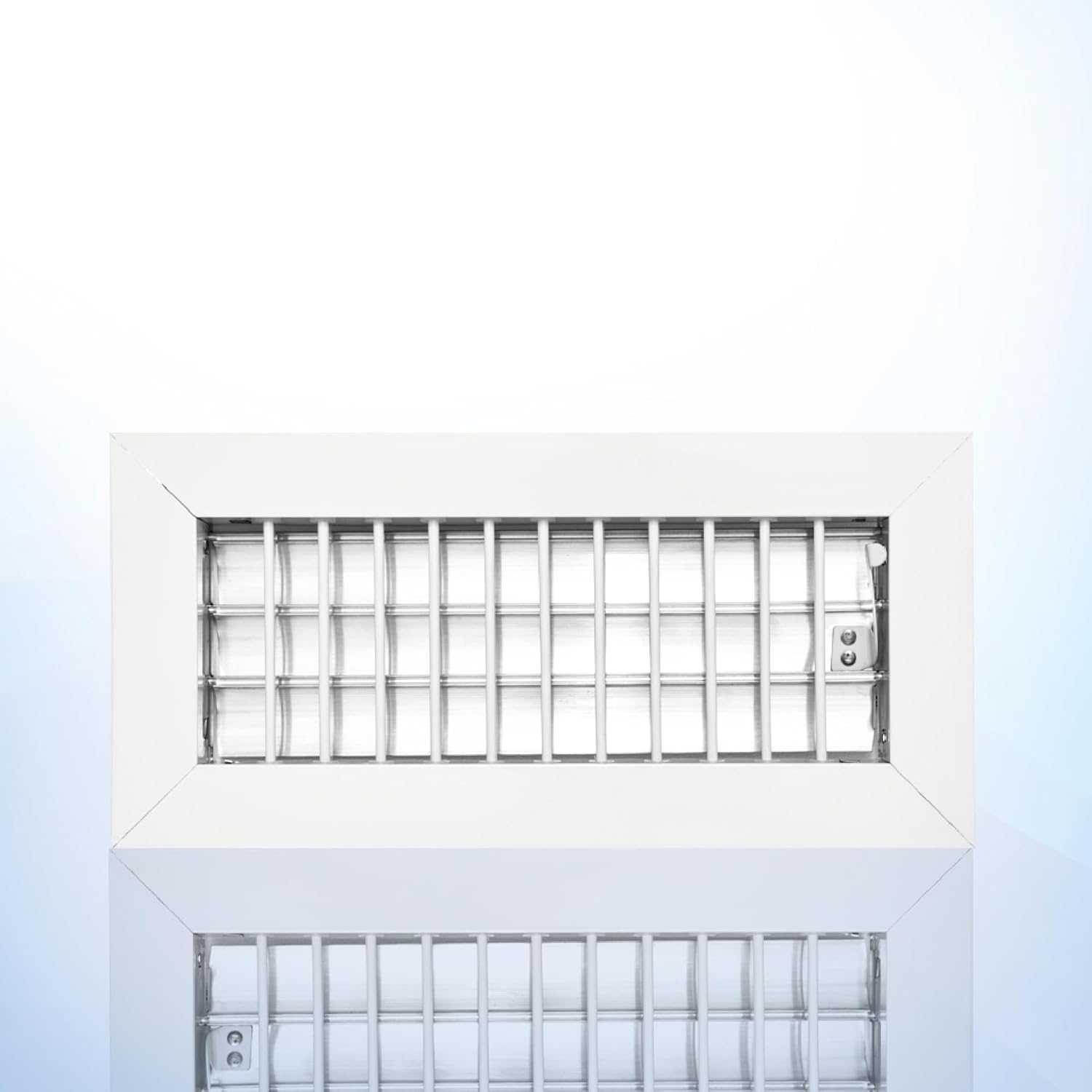 Premium Aluminum Wall Vent Cover - 10 x 4 Inch AC Grille with Adjustable Blades - Rustproof and Durable - Enhance Airflow Efficiency- [Front Grille Size: 11.6 x 5.6][Duct Hole:10 x 4]