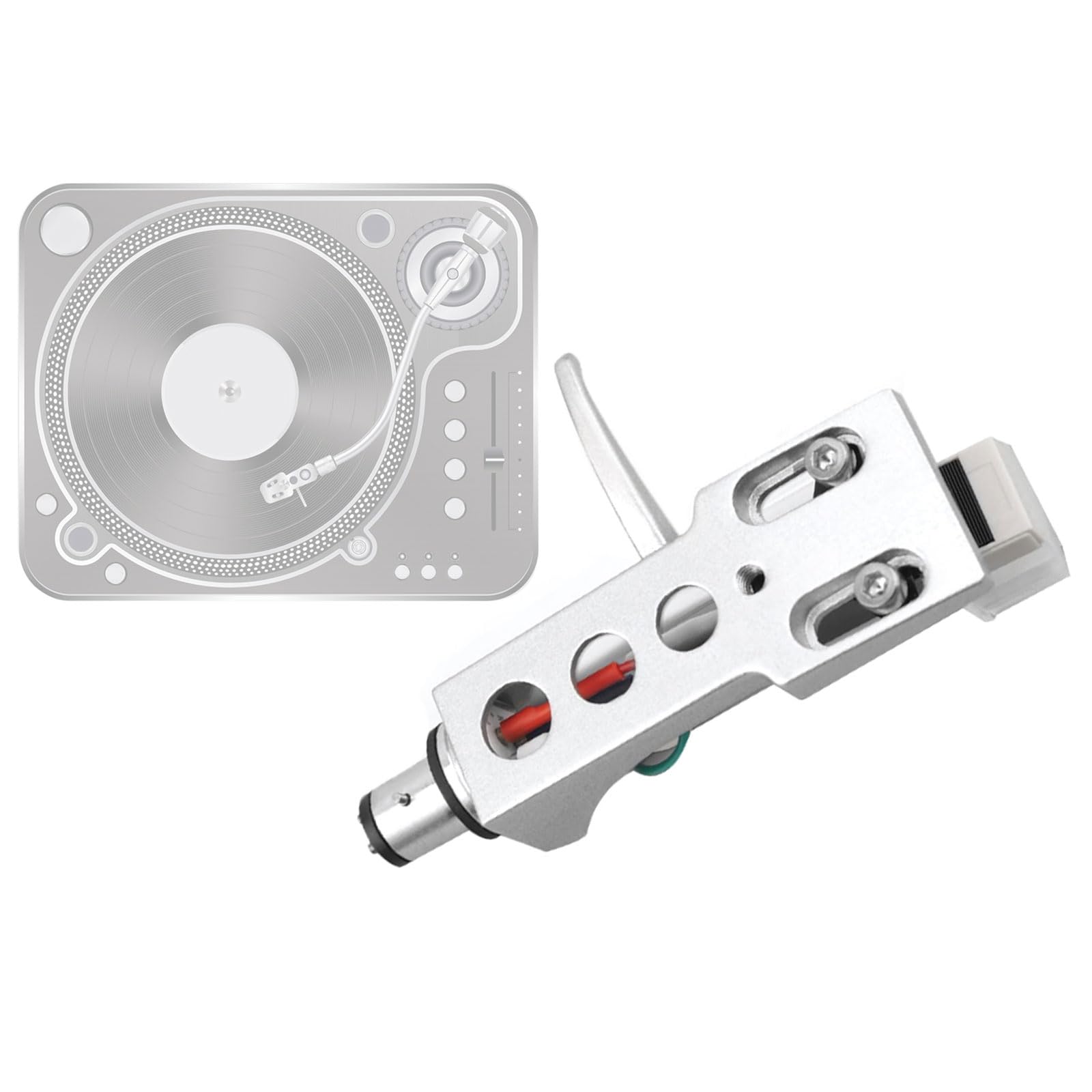 Cartuccia Phono professionale di ricambio per un suono potenziato per gli appassionati di suono chiaro accessorio giradischi AT-3600L SL cartuccia compatibile