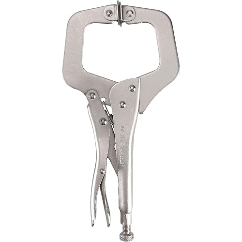 Olympia Tools 11" Locking C-Clamp, silver (11-411)