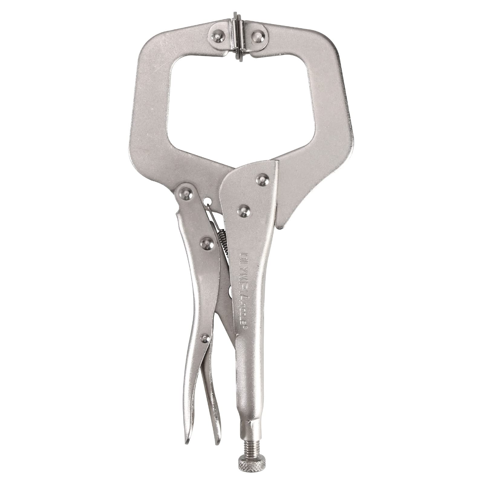 Olympia Tools11" Locking C-Clamp, silver (11-411)