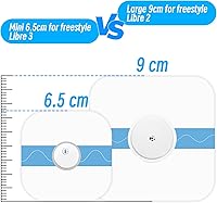 Vista 3 de Adhesivo impermeable para cubiertas de sensor Freestyle Libre 2/3 - 50 piezas impermeables para Freestyle Libre3/2 CGM parches adhesivos