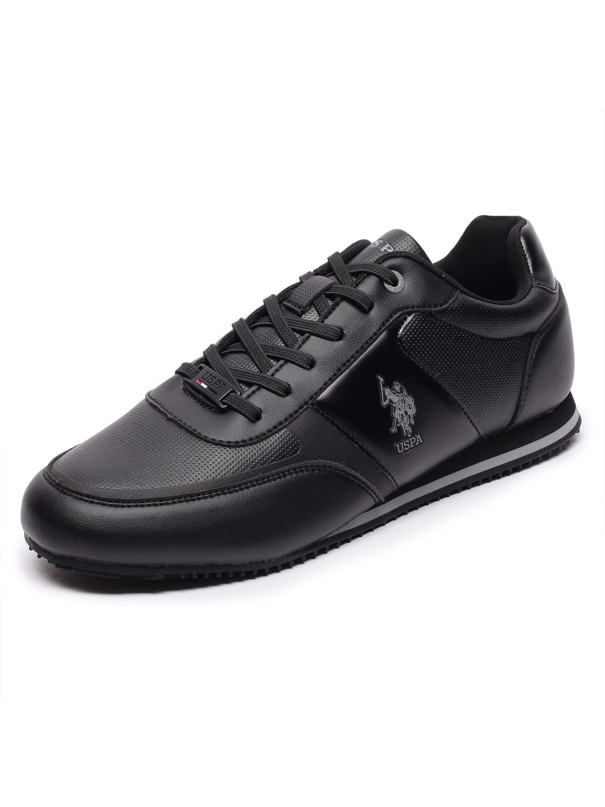 U.S. Polo Assn. Marvin Mens Black Lace Up Shoes-(UK/9) (US/10) (2FD23075Z01) (B0BT23JG29) Amazon Price History, Amazon Price Tracker