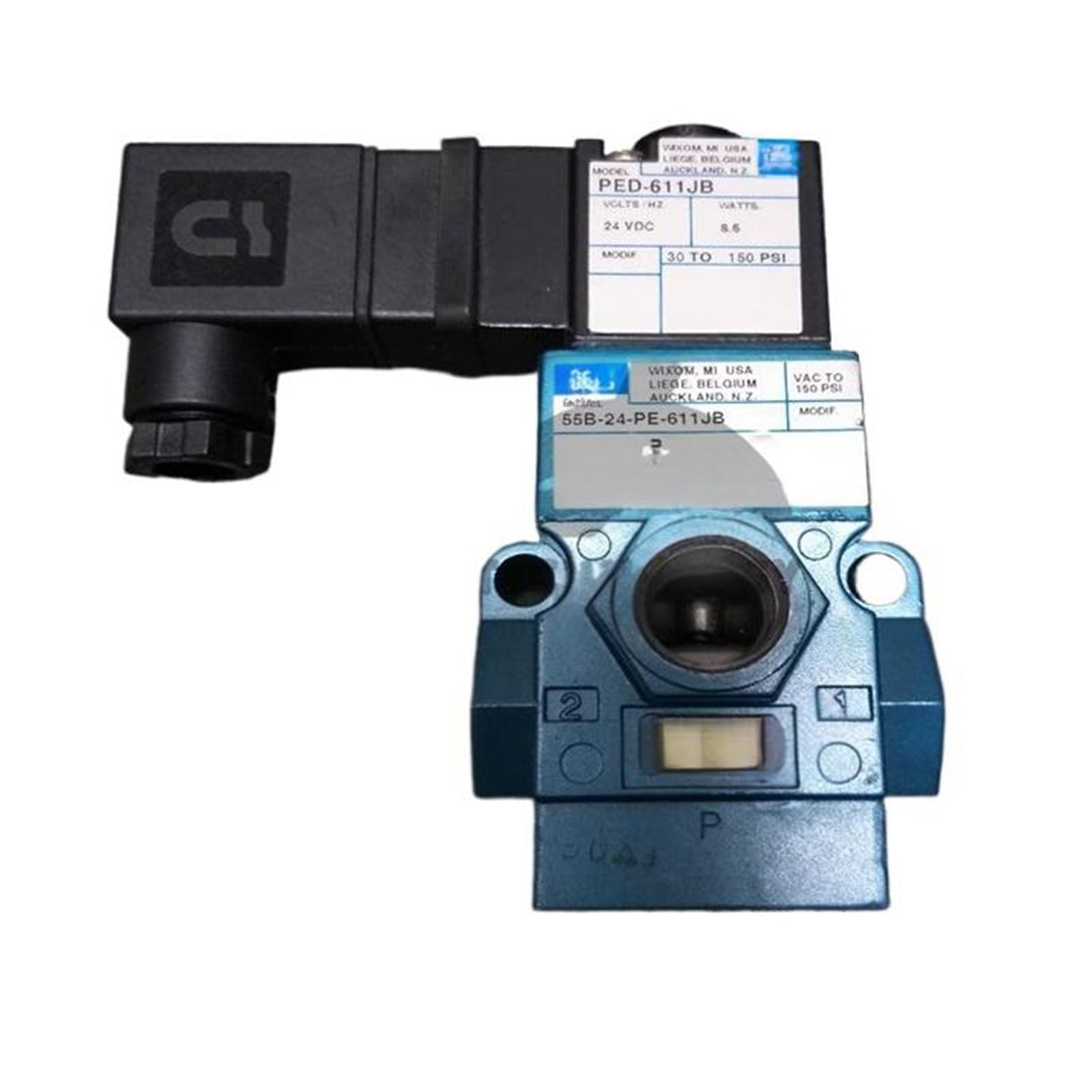 Électrovanne 55B-24-PE-611JA bobine haute précision JD pour circuit exigeant