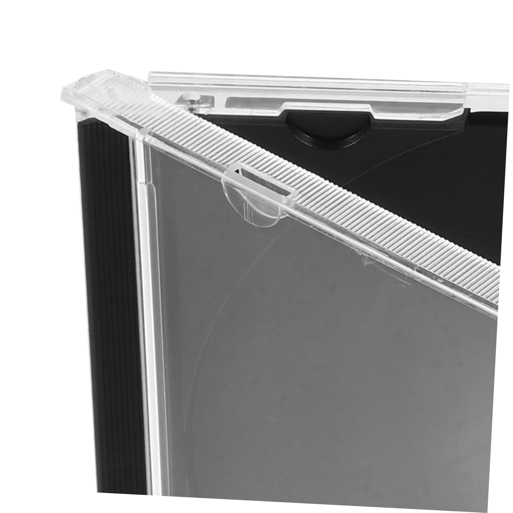 Cabilock 20piezas Cd Storage Cases Reusable Cd Holders Disc Boxes Para Dvd y Transparente y Resistente Para Organización y Protección De Discos