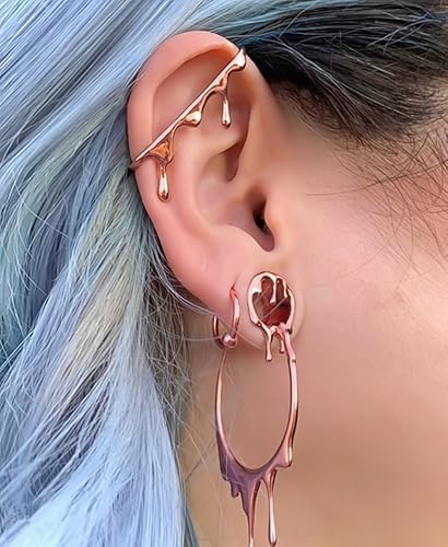 Miniatura 3 de 2 tapones para túneles de oreja de acero inoxidable 316, expansores de aretes hipoalergénicos para piercings estirados, 2 unidades