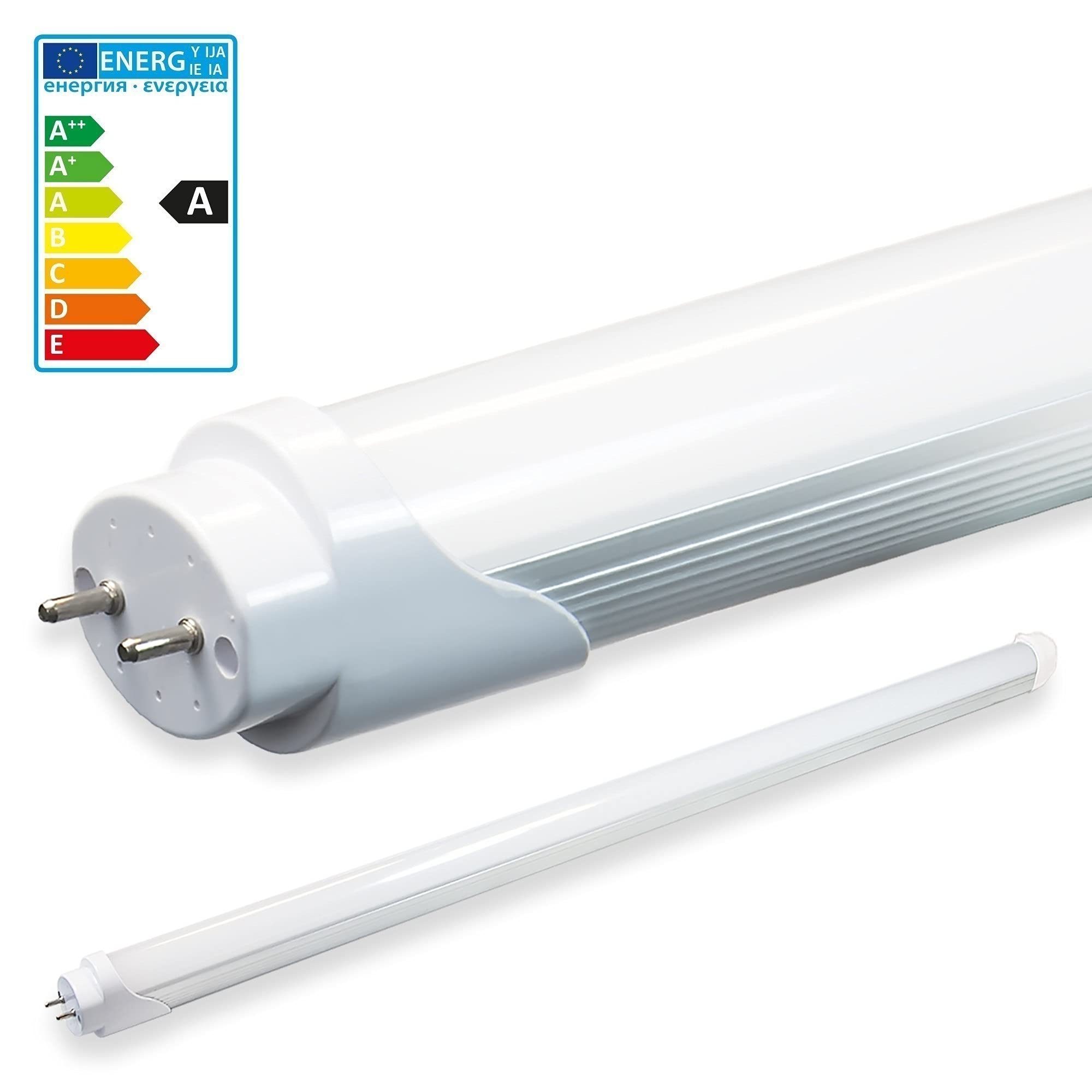 Tubo a LED G13, 14 W, neutralweiß, 90 x 26 x 26 cm, 6 unità