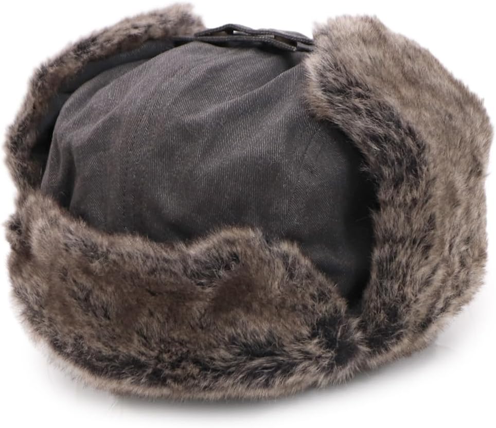 (ミルサ)Milsa フライトキャップ 帽子 イヤーフラップ ウォッシャブル 洗える フェイクファー もこもこ ユニセックス