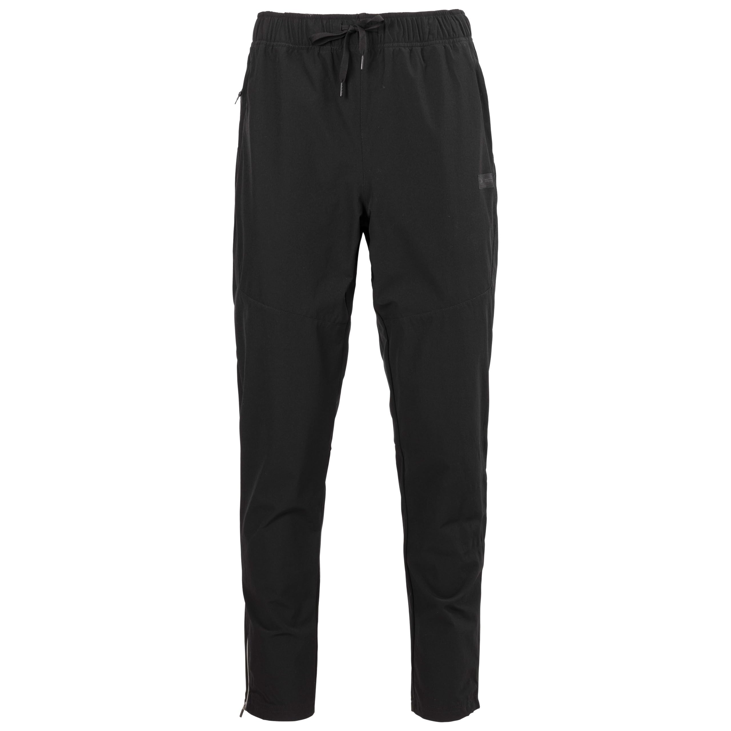 Trespass (Xl, Black) Mens Active Trousers Adjustable Cliffmen
