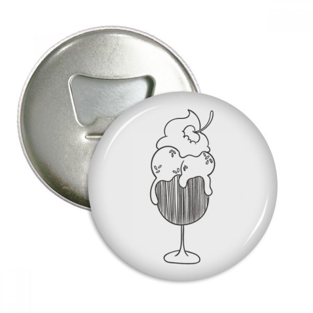 Aimant frigo et décapsuleur bouteille cerise pour animer vos soirées et apéritifs entre amis
