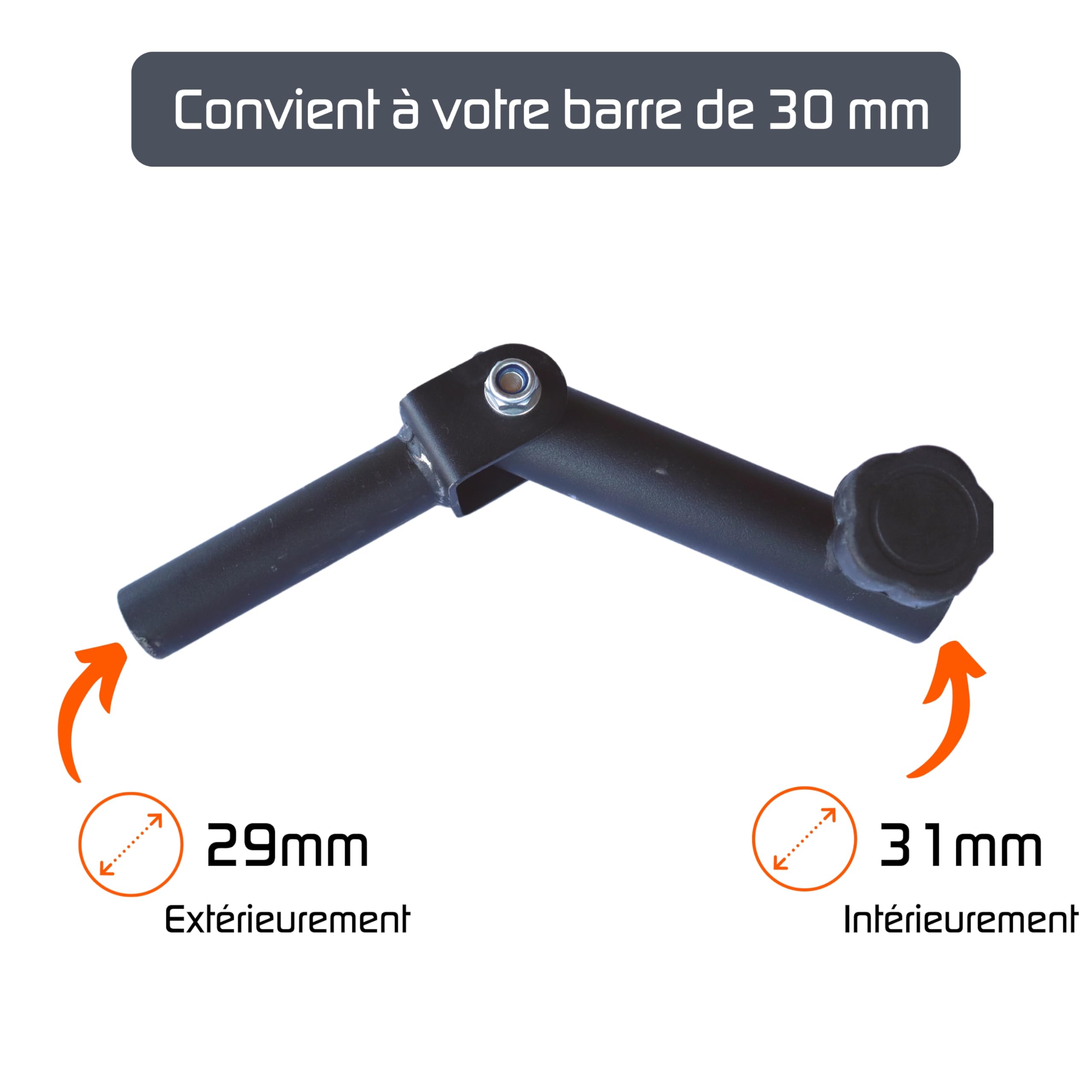 Support Landmine Pour Barre 28-30 Mm – Rotation 360°, Pour Squats, Développé, Soulevé De Terre, Fitness Maison