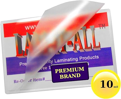 Miniatura 2 de Bolsas de laminación de letras dobles de 10 mil 11-12 X 17-12 mangas laminadoras Paquete de 50 por LAM-IT-ALL