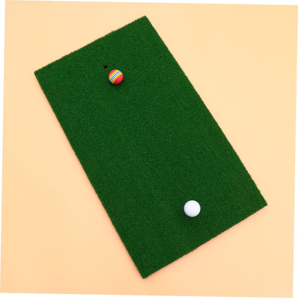Tapete de Práctica de Golf Verde PP para Putting y Entrenamiento