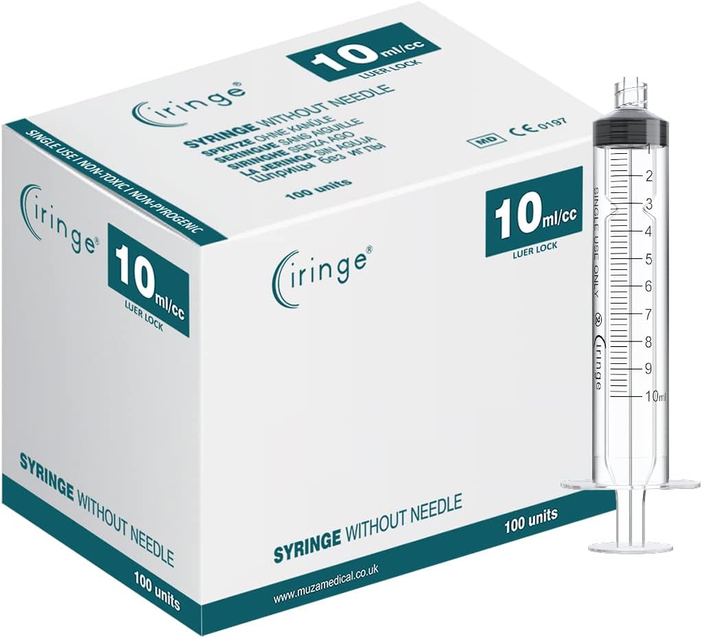 10 ml Lock Syringe - Pack of 100