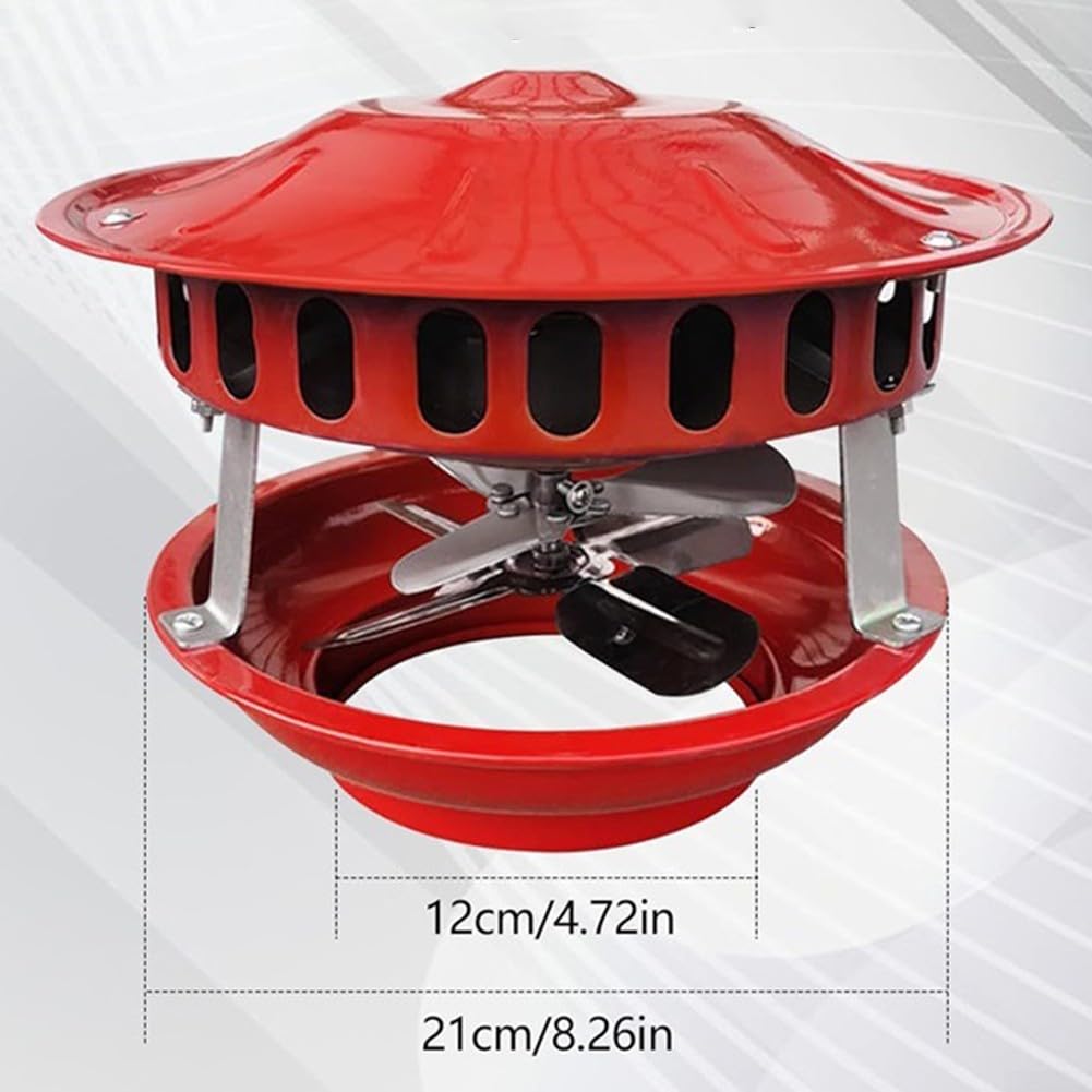 Ventola Aspirafumo 40W Silenziosa per Camino Legna