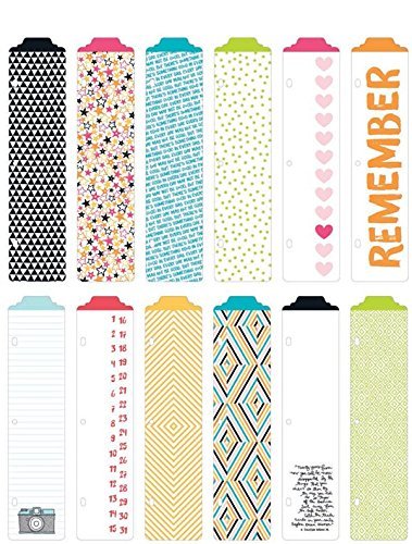 Project Life Becky Higgins Kiwi Edition Designer Scrapbook Dividers & Label Stickers 380317