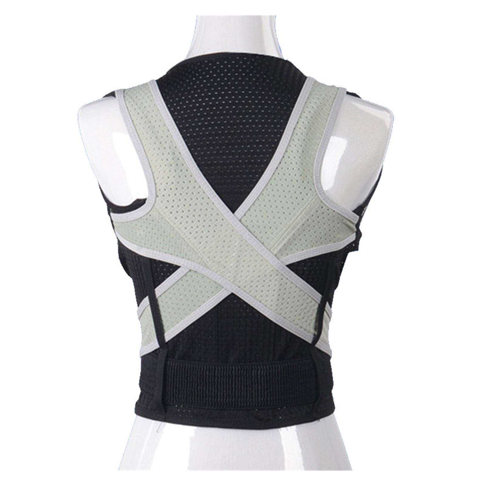Corset correcteur ajustable avec aimants intégrés pour le dos