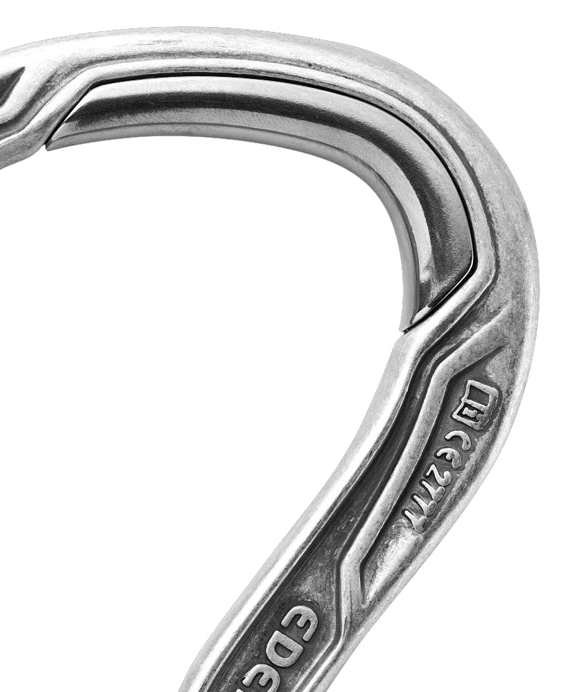 EDELRID HMS Bulletproof Screw Eco karabińczyk dla dorosłych, rozmiar uniwersalny