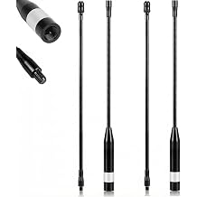 915MHz Meshtastic LoRa Antenna 2-Pack for P2P Links & Mesh Networks - Nunchaku-Style Flexible 40cm 10dBi High Gain, Anti-Collision Rod, 50 for Heltec V3/V4 2PCS, Black