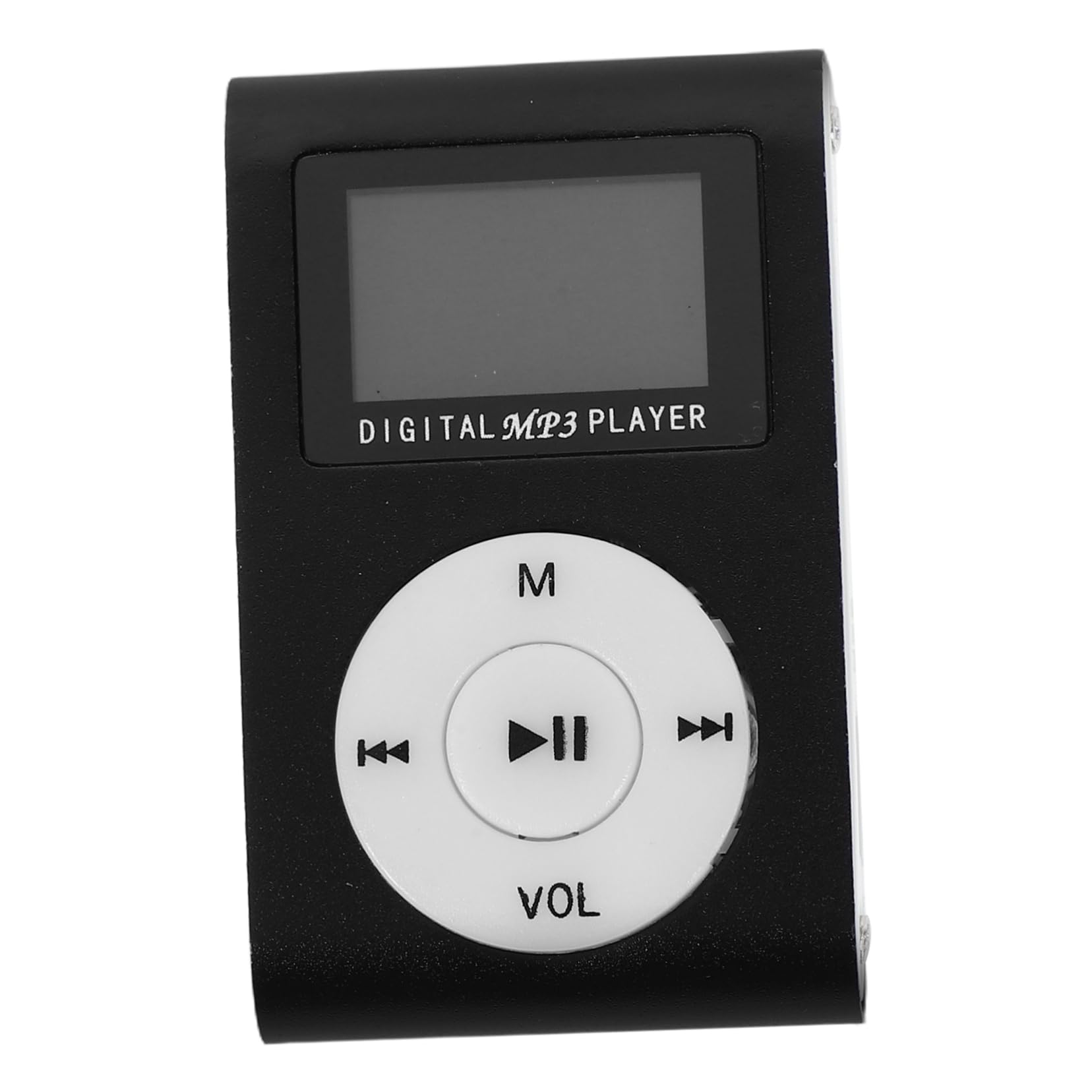 CONGARTENO 32Gb Mini USB Clip Player with LCD Screen Supports Micro Portable Music Player for Outdoor Activities Rechargeable Li